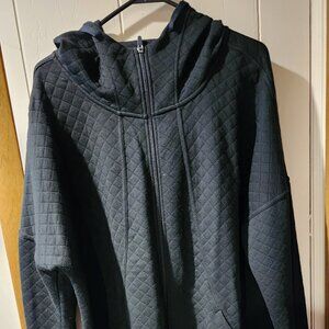 **Athletic Works Quilted Zip-Up Hoodie – Women’s 3X (XXXL)**